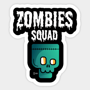 Zombies squad Sticker